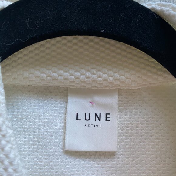 Lune Active Moon Classic Cropped Jacket Marshmellow Cream Medium Organic Cotton - Picture 6 of 8